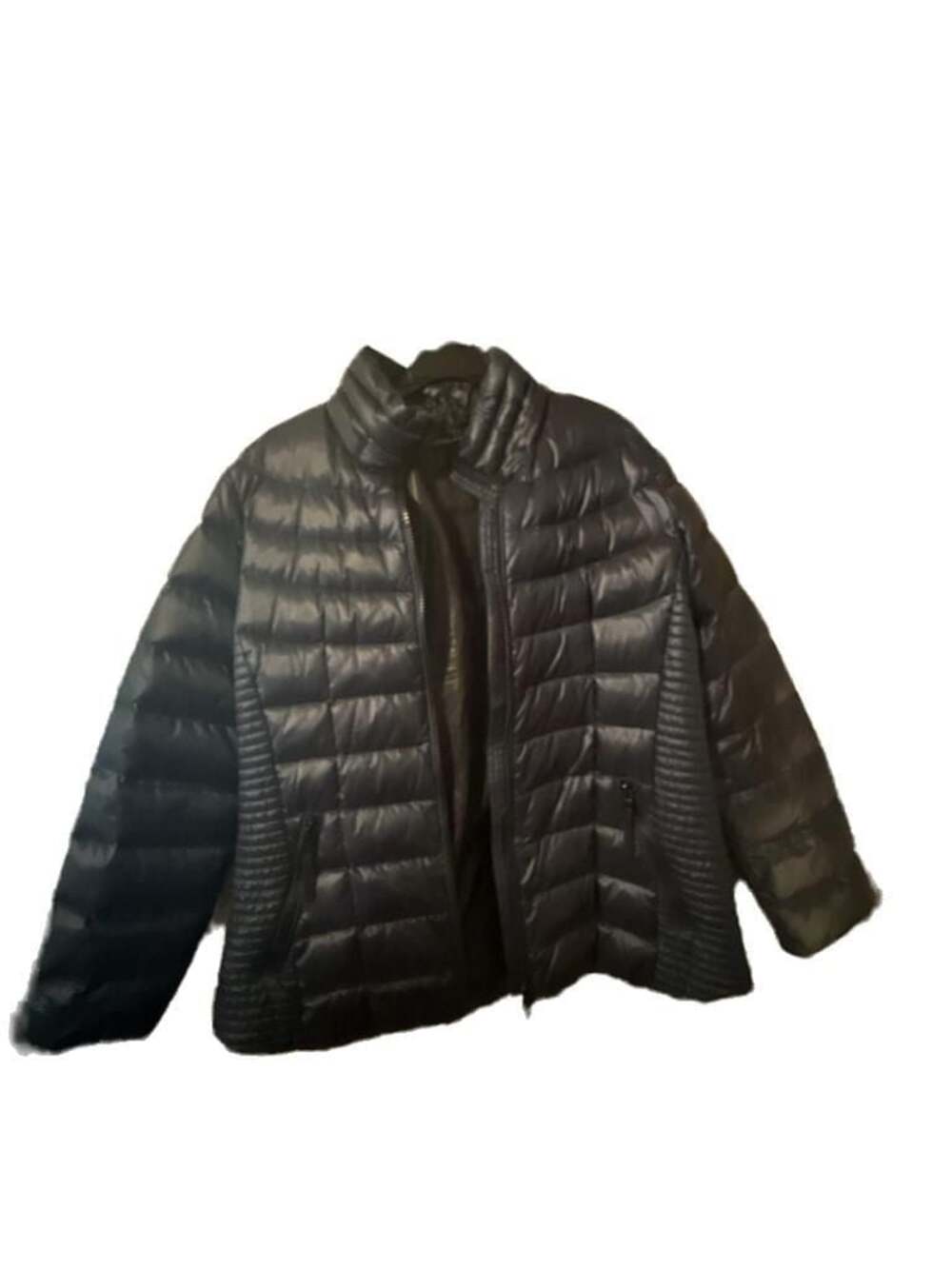 Andrew Marc Women's Puffer Jacket Navy Blue Size XL